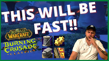 Get your professions to MAX FAST in Classic TBC!!