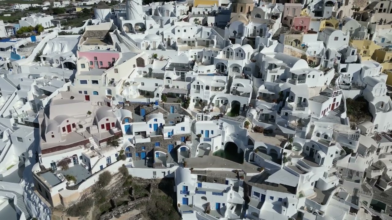 Santorini Landscapes (Drone Shots)