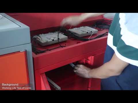 Express parcel locker system installation