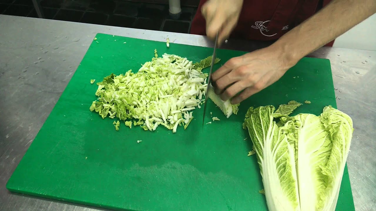 Jak Pokroi Kapust Peki sk How To Cut Chinese Cabbage YouTube