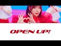 Liyuu | &#39;OPEN UP!&#39; | Lyrics |【Romaji・English・Español】