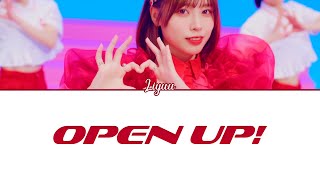 Liyuu | 'OPEN UP!' | Lyrics |【Romaji・English・Español】