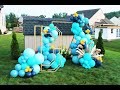 How To Balloon Garland DIY Tutorial | PVC Pipe Letter Tutorial