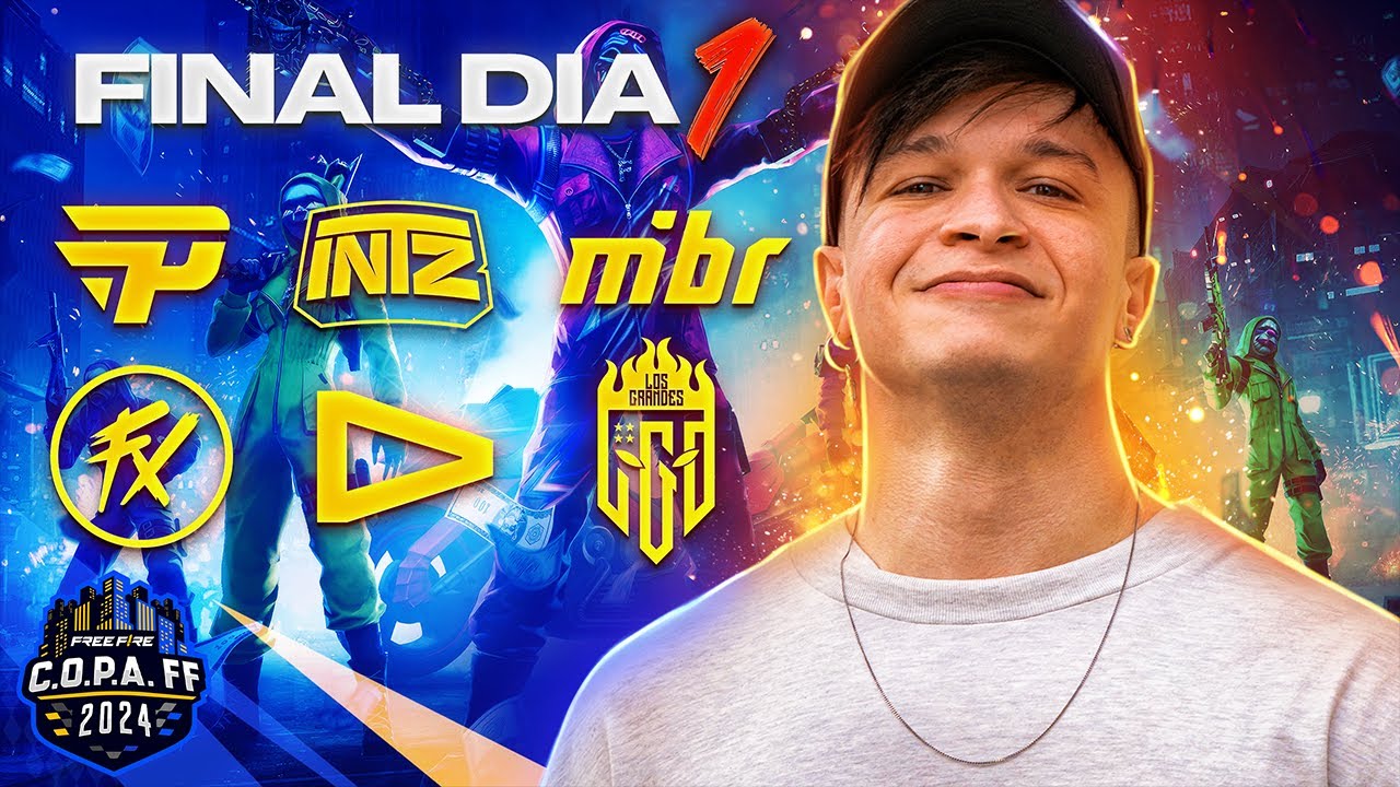 FINAL DIA 1 🚨 COPA FREE FIRE 2024 MOBILE 🚨 🏠 YouTube