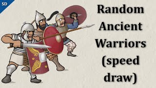 Random Ancient Warriors (speed draw)