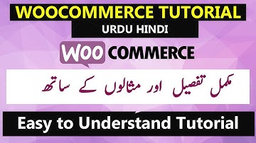woocommerce tutorial in urdu - e commerce tutorial in hindi woocommerce tutorial 2021