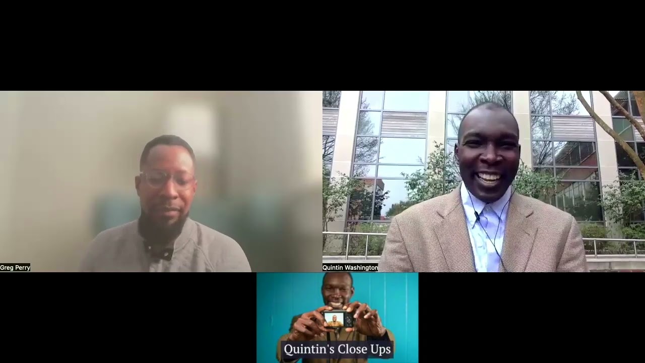 ЭКСКЛЮЗИВНОЕ ИНТЕРВЬЮ - Грег Перри - Крупные планы Квинтина™