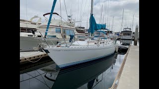 1989 Hylas 44 Center Cockpit Sailboat For Sale Video Walkthrough Review By: Ian Van Tuyl