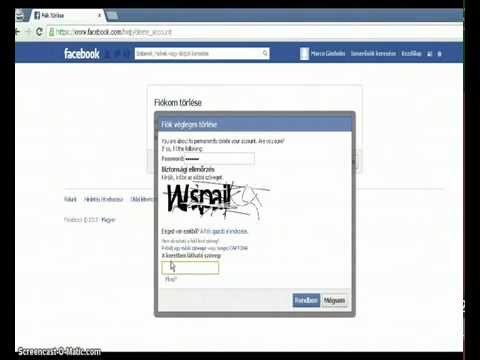 Hogyan tudom törölni magam facebookról