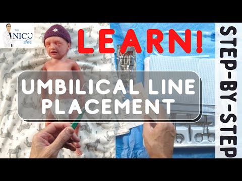 Learn Placement of Umbilical Lines from an EXPERT, in 4K!