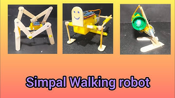 3 multiple video-Simple Walking Robot DC Gear Motor  | Diy Experiment Gear Projects With Mr Ahmad