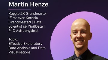 Effective Exploratory analysis and Data Visualization | By Martin Henze