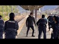 《訓練》JR長野原草津口駅でテロ訓練(群馬・長野原町)