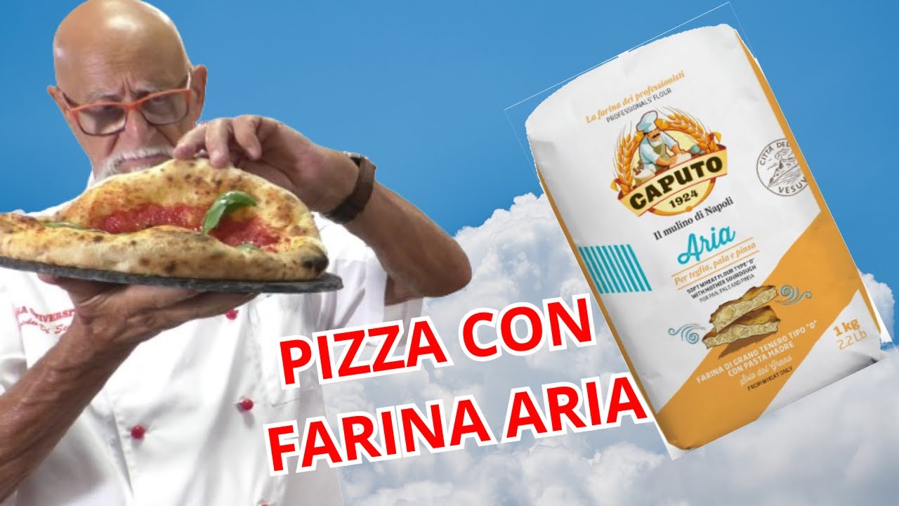 Pizza (e pane) con farina Aria di Caputo