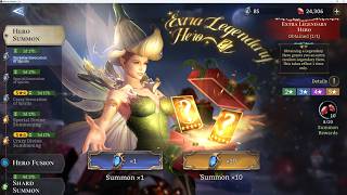 Extra Legendary Hero - Got Selene and Ruen Hollow on 40 Summons