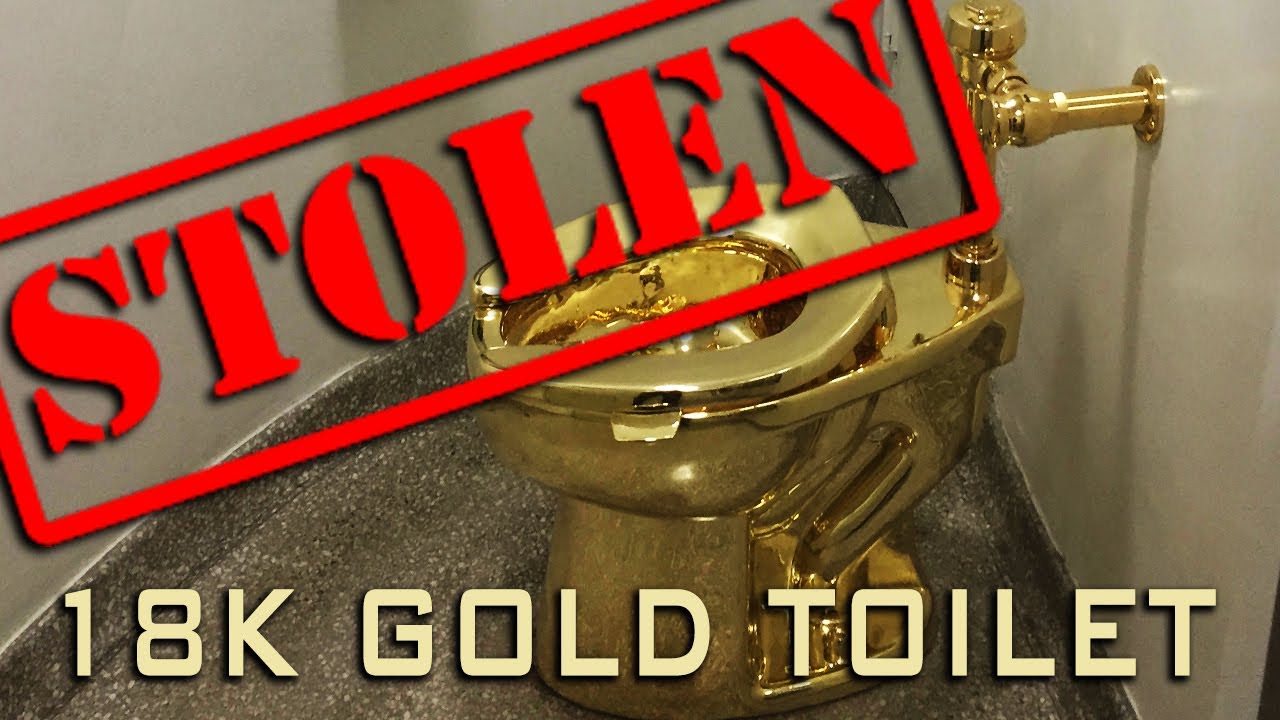 18K Gold Toilet Worth Over 5 Million Stolen! YouTube