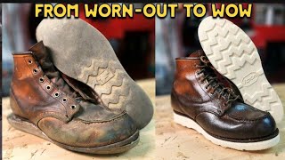 Reviving Classic Red Wing Boots: Before and After Transformation