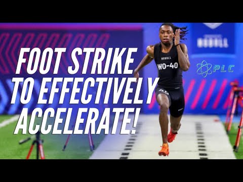 Foot Strike For Effective Acceleration When Sprinting #howtorunfaster #sprintmechanics