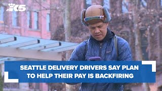 Seattle ordinance intended to help app delivery workers is 'hurting' them