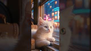 기차 여행하는 랙돌 고양이 🐾 Cherry Blossoms, Autumn Leaves, One Dreamy Ragdoll | 여행 고양이