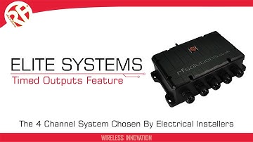Using the Timed Outputs Feature on the ELITE Receiver | Remote Control Systems | RF Solutions