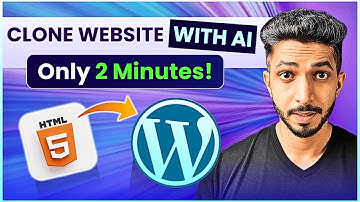 Clone ANY Website in 5 Minutes With AI 😱 | How to Create WordPress from HTML - WordPress Clone Ka...