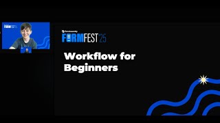 Workflow for Beginners