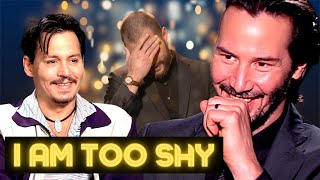 Johnny Depp and other shy Stars Explain their struggles | Keanu Reeves | Introvert Celebs