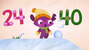 Endless number 40 to 26