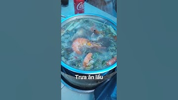 Lẩu cá bóp tôm mực hấp dẫn