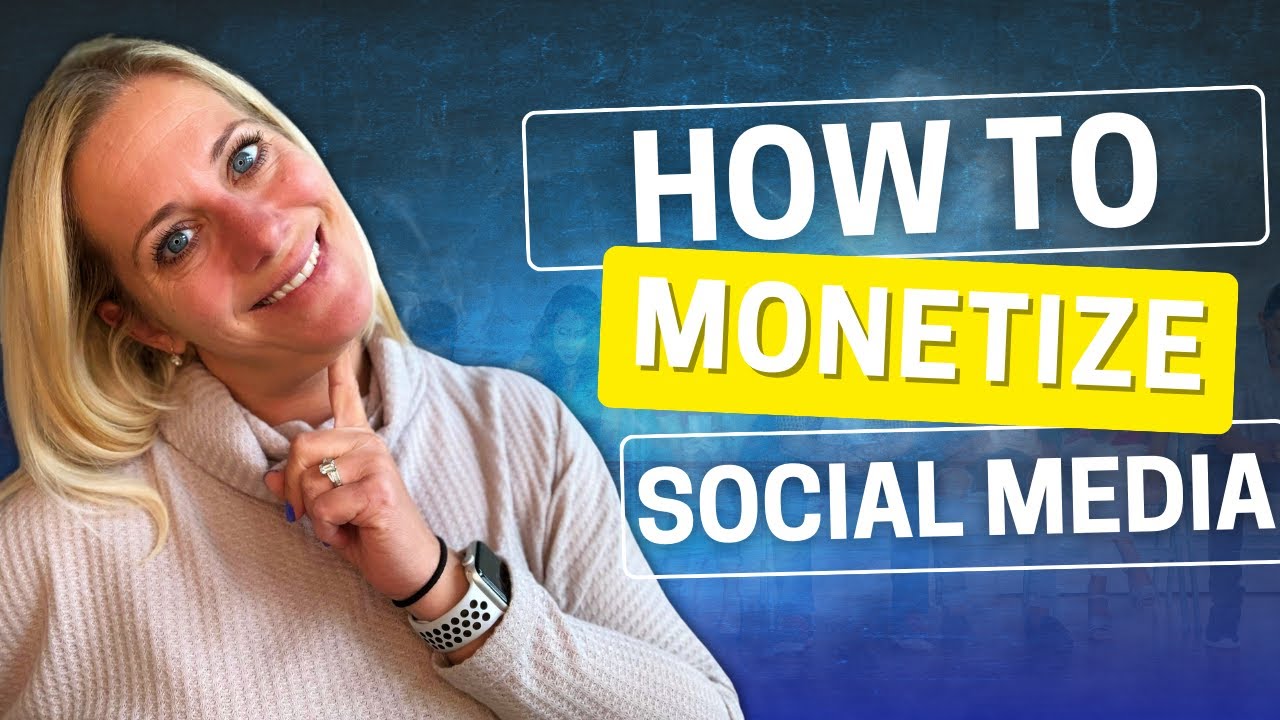 How To Monetize Your Social Media - YouTube
