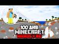 100 днів але СВІТ ЦЕ ПРЯМА ЛІНІЯ в Minecraft Hardcore 