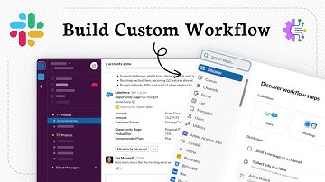 How to create a workflow in Slack (Productivity Boost)
