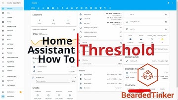 Home Assistant How To - track Threshold and use with sensors