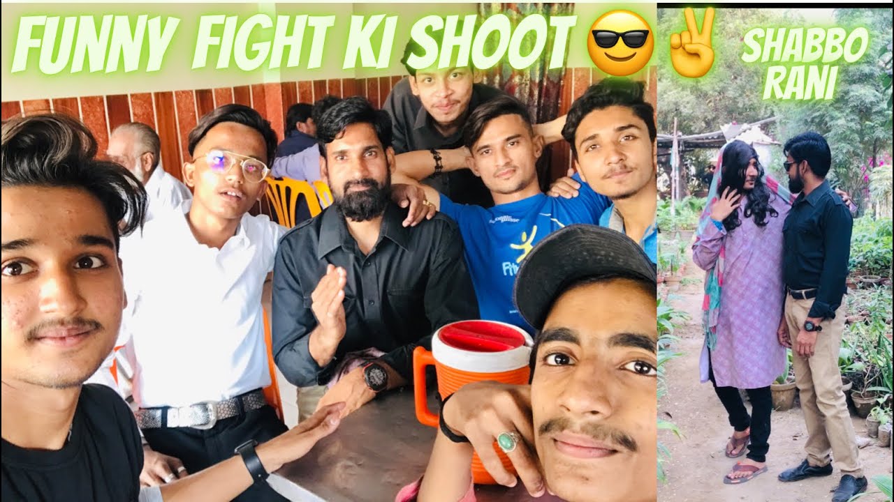 Funny fight part 2 ki shoot pa Aaj bahut maza aaya 😀 #vlog #ziya #foryou #youtube #vlogfunny