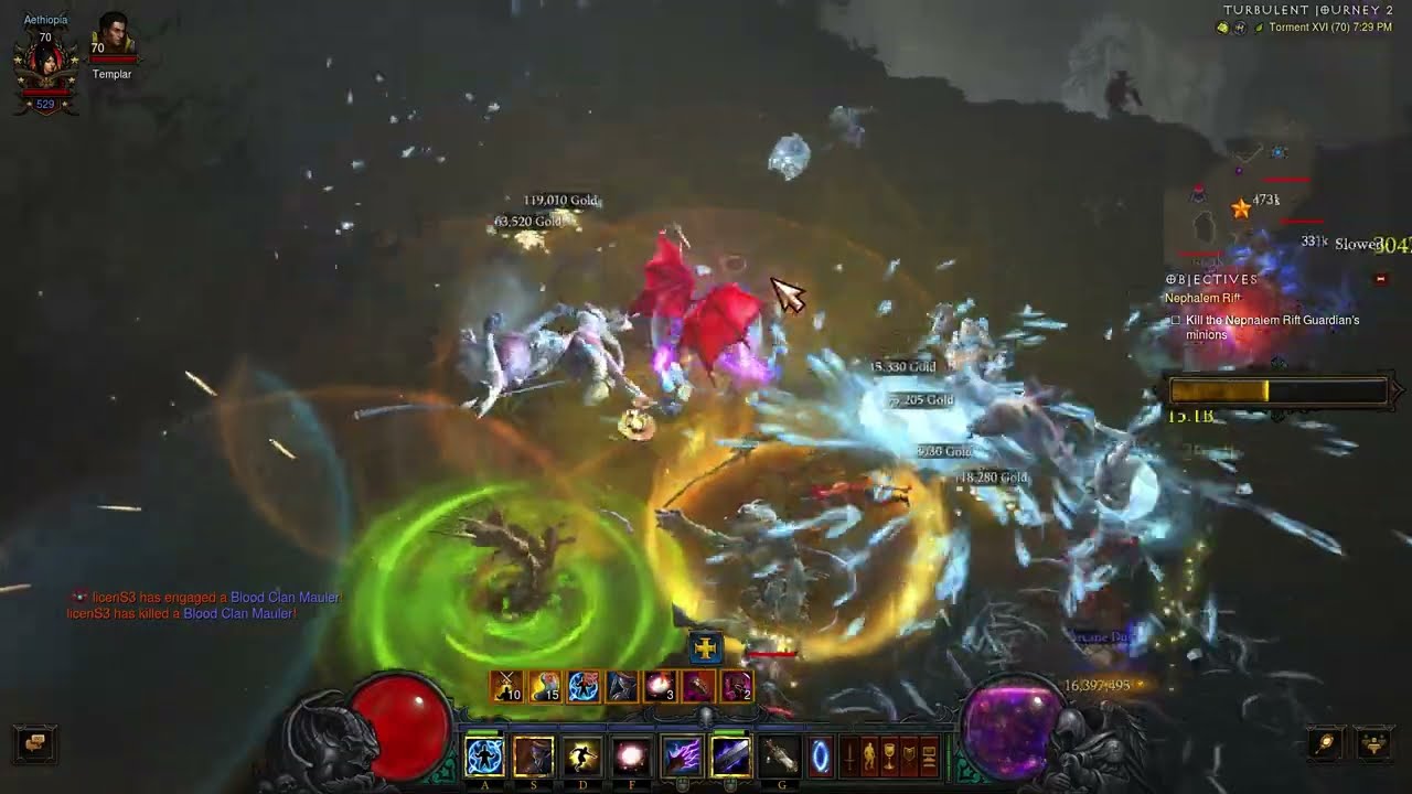 Diablo 3 Set Delsere's Magnum Opus Per Wizard V2 – Oggetti Digitali Non-Seasonal