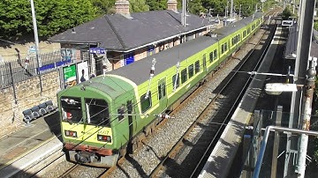 Irish Rail 8500/8510 Class Trains - Killiney Station, Dublin