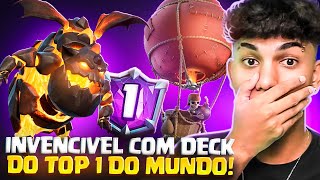 COPIEI O DECK DO TOP 1 GLOBAL E HUMILHEI TODOS ADVERSÁRIOS! 🥵