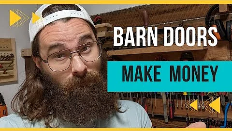 How to make Barn Doors | Woodworker Money Maker 🤑🤑🤑