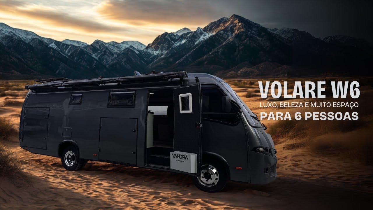 CONFORTO, ESPAÇO E COMODIDADE PARA 6 PESSOAS NESSE VOLARE W6