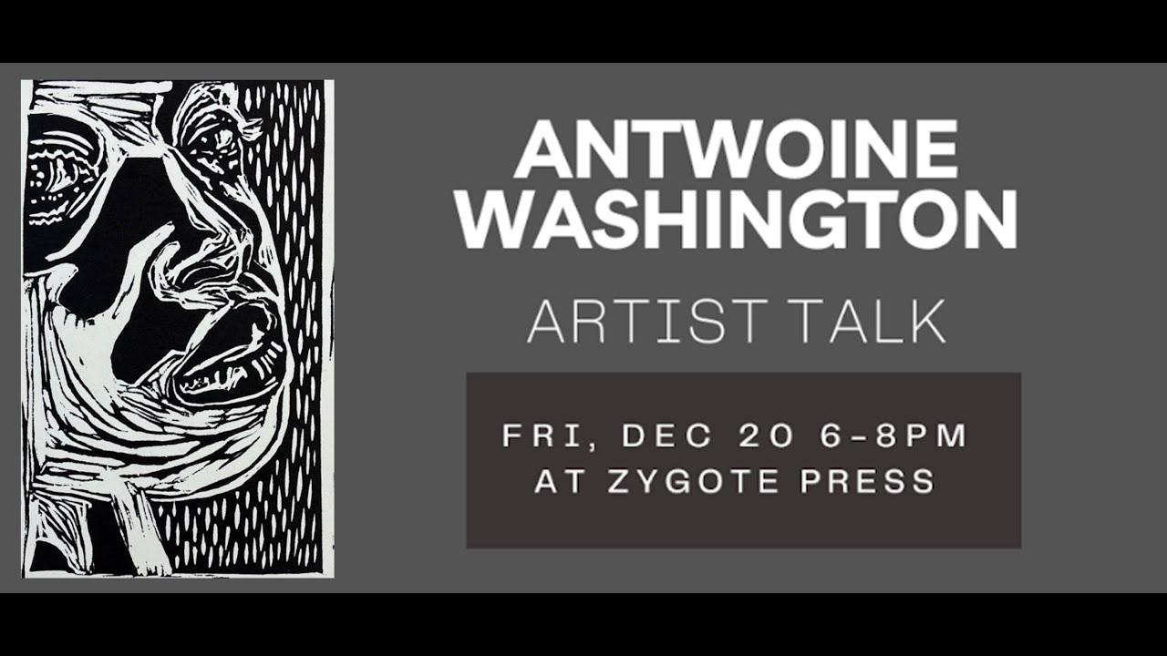 Antwoine Washington Artist Talk
