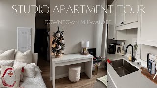 my 236 square foot apartment tour | milwaukee, wi