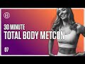 30 MIN Total Body METCON (No Equipment) // HR12WEEK EXPRESS : Day 7