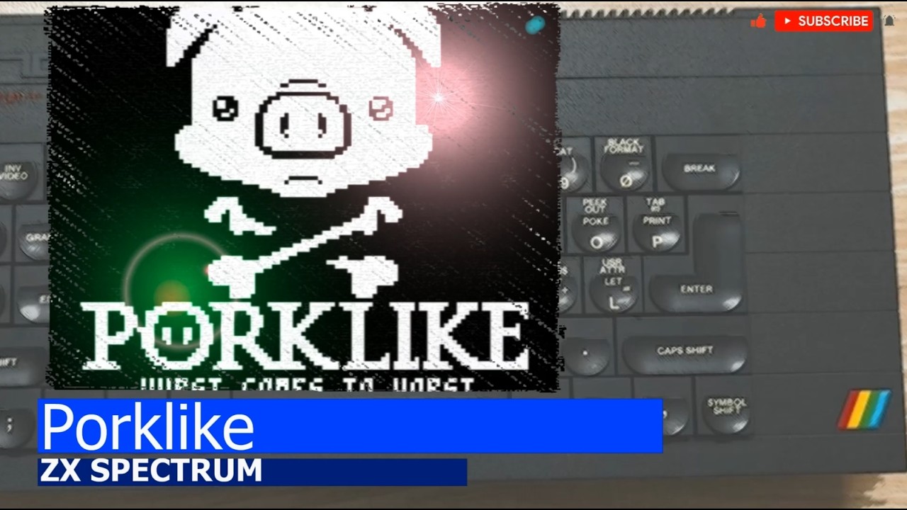 Indie Retro News: Porklike - It's the turn of the ZX Spectrum to