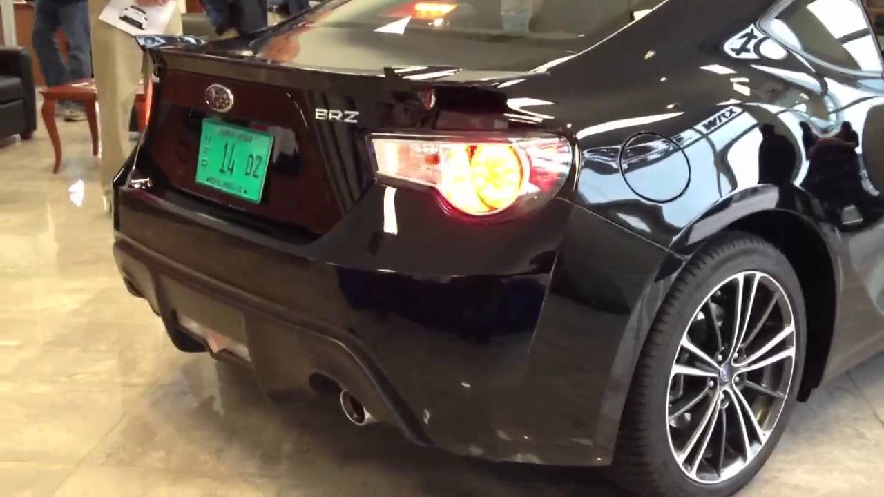 Subaru BRZ start up YouTube