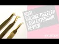 Boot Professional Eyelash Extension Volume Tweezer Reviews