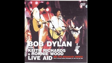 LIVE AID REHEARSALS (Bob Dylan, Keith Richards & Ron Wood)