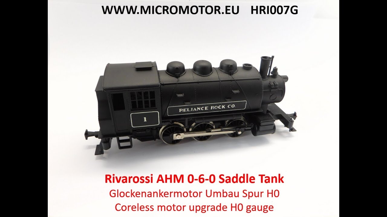 Rivarossi 1286 HOゲージ 0-6-0 サドルタンク蒸気機関車 maxresdefault.jpg