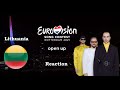 Реакция на Литву / Евровидение 2021 / Lithuania / The Roop - Discoteque