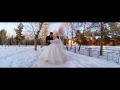 Красивое видео со свадьбы (Костанай. зима) S.class Studio